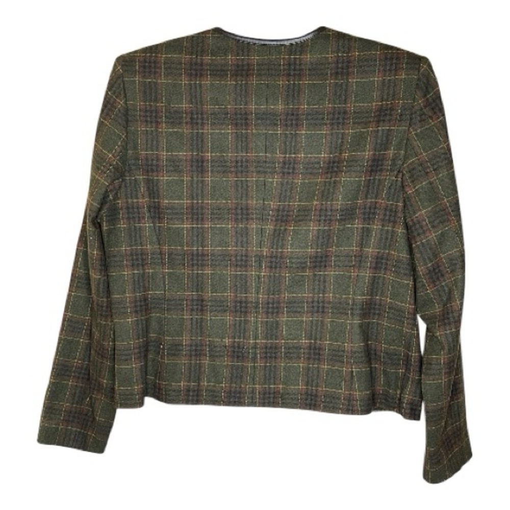 Pendleton Plaid 100% Wool Skirt and Jacket Suit - Picture 2 of 7